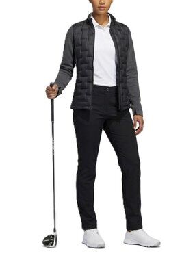 ADIDAS Golf Frostguard Down Jacket Women’s Medium Grey Lightweight Insulated